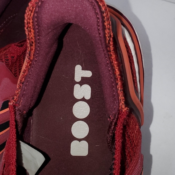 Adidas Ultraboost 19 Running Shoe - Active Maroon / Black 11.5 - Picture 8 of 11